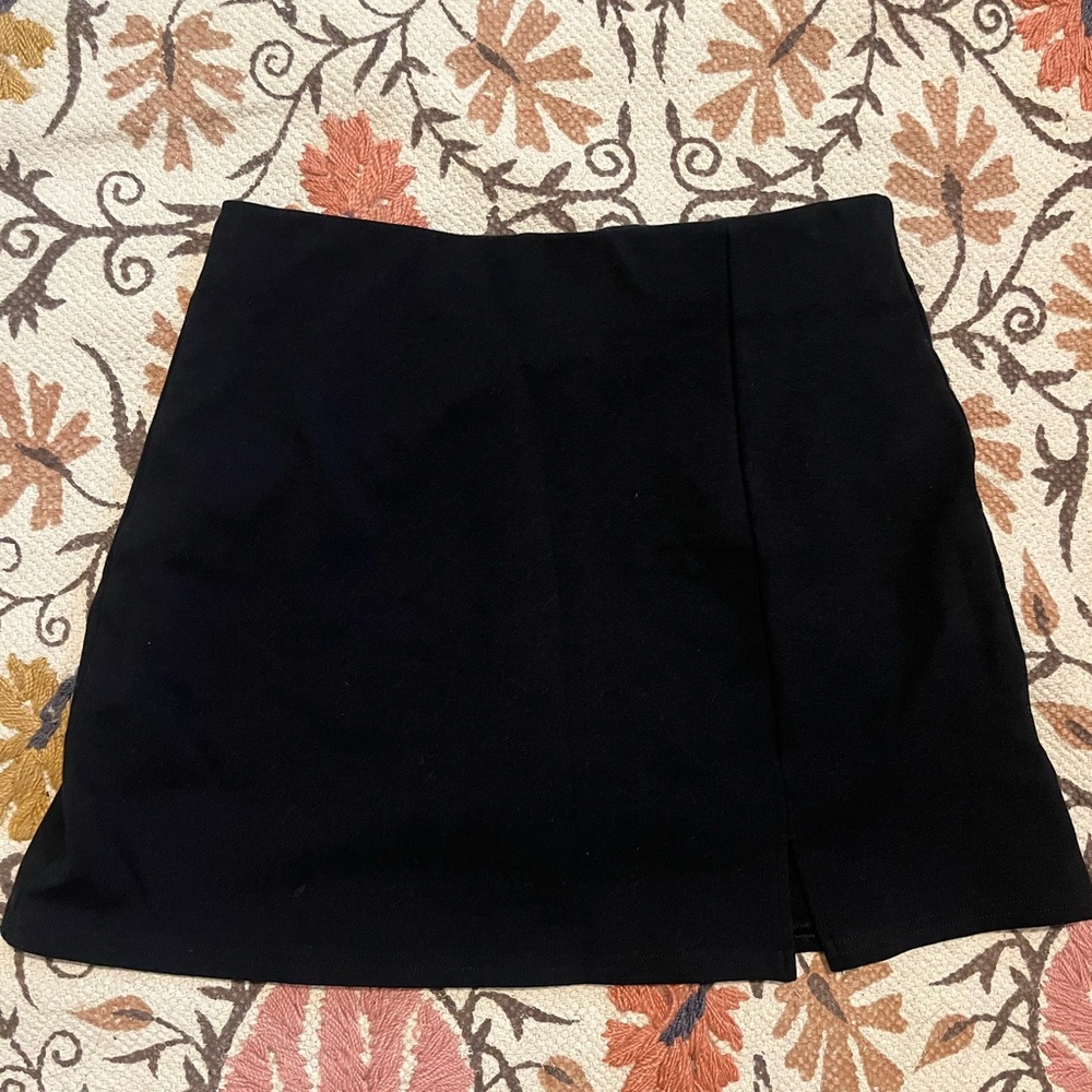 American Eagle Outfitters Black Asymmetrical Pencil Skirt -never used